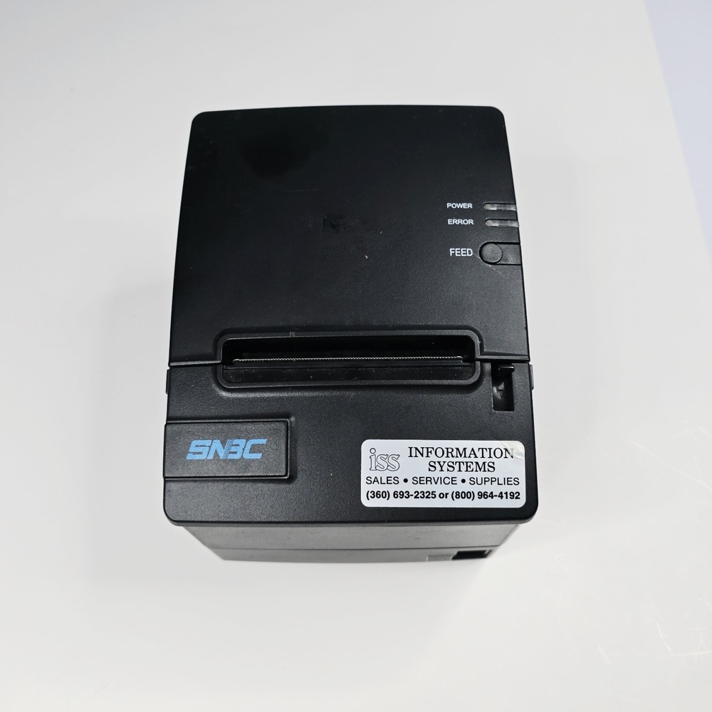 SNBC BTP-R180 Compact POS Thermal Receipt Label Printer USB Ethernet Non Tested
